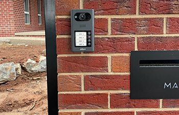 Security camera doorbell